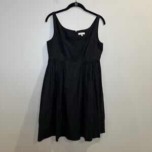 Rebecca Taylor Square Neckline Black‎ Mini Dress Size 2 Sleeveless